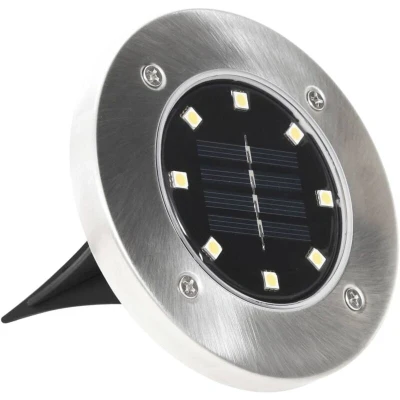 Image of vidaXL Solar Ground Lights 8 pcs LED RGB Colour