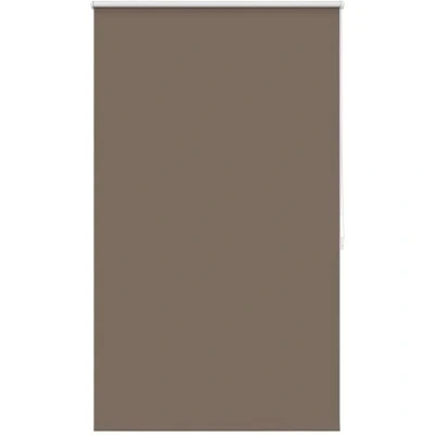 Image of &#039;vidaXL Roller Blinds Blackout 100 x 175 cm Coffee Thermal Layer, Easy Install, Complete Set Home Decoration for Bedroom, Living Room and Office