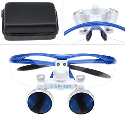 Image of Mike Dental 3.5X 420mm Surgical Binocular Loupes Glasses Lens Magnifier Dentist