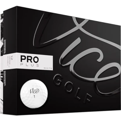 Image of Vice Golf Pro Plus White Balls
