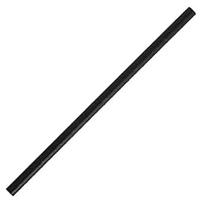 Image of Fiesta Compostable Paper Cocktail Stirrer Straws Black Pack of 250 140(L)mm / 5 1/2 inch CY080