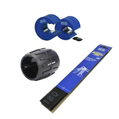 Image of Arctic Hayes Pipe Cutting Bundle with 2 Cutters, 1 Deburring Tool and 10 Silicon Carbide Abrasive Strips