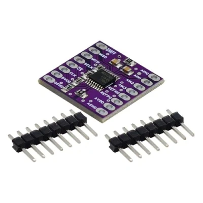 Image of ADC Modul, DC 3V 5V ADS1220 24Bit Module SPI AD Converter Analog to Digital Signal Convert