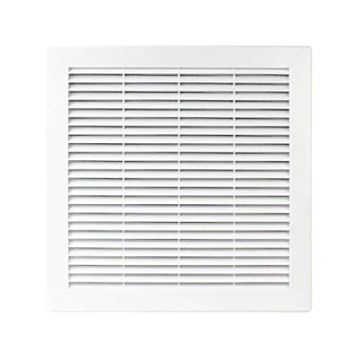 Image of Ventilation Grille End Insect Protection Exhaust Air Supply Fan 250 x mm TRU8 White