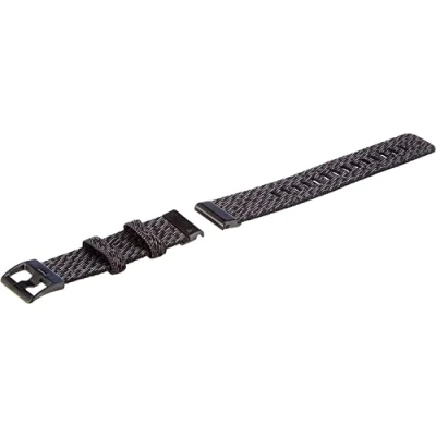 Image of Garmin QuickFit® 22 Nylon Strap Heathered Black, Lightweight &amp; Durable for Running