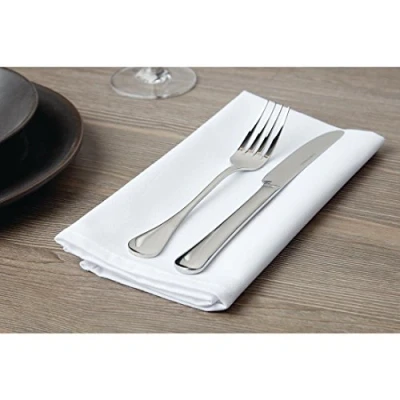 Image of Occasions Polyester Napkins White (10 pack)