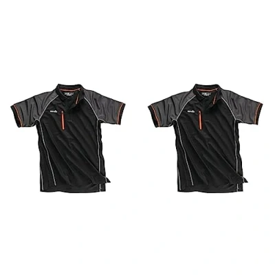 Image of Scruffs Trade Active Polo Black S