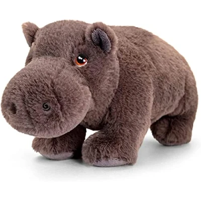 Image of Deluxe Paws Plush Cuddly Soft Eco Toys 100% Recycled (Hippo)