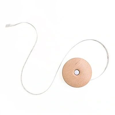 Image of KnitPro Tape Measure Round Beech Wood 3pcs