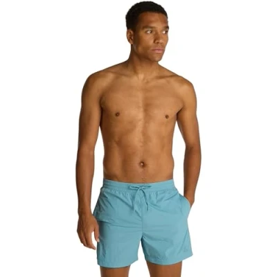 Image of Calvin Klein Swimwear Medium Drawstring Swimming shorts, Men&#039;s, Size: Small, Adriatic blue