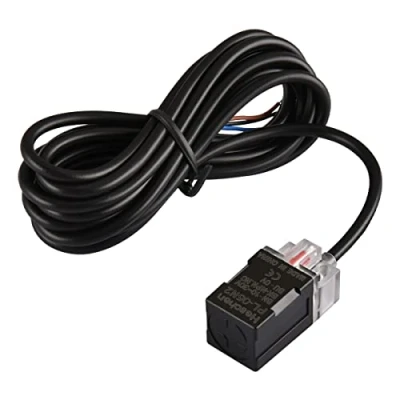 Image of Heschen Square Inductive Proximity Sensor Switch, Non Shield Type, PL 05N2, Detector Distance 5mm, 10 30VDC 200mA, NPN Normally Closed(NC), 3 Wire