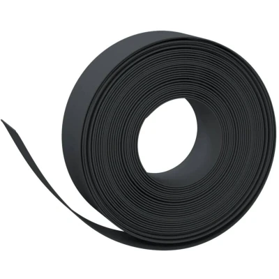 Image of vidaXL Garden Edgings 5 pcs Black 10 m 15 cm Polyethylene