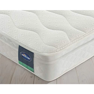 Image of Silentnight Miracoil Cushion Top Mattress Medium Firm Super King