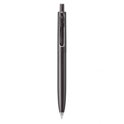 Image of Uni One F Gel Pen 0.38mm Black Ink (Faded Black)
