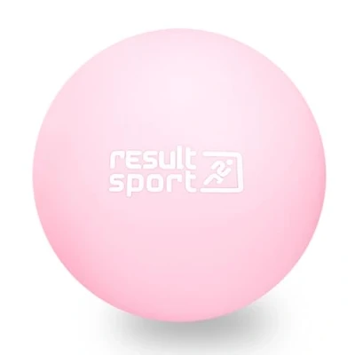 Image of ResultSport Lacrosse Massage Ball for Back, Trigger Point Massage, Plantar Fasciitis Recovery, Stress Reflexology, Myofasical and Physio (Pink)