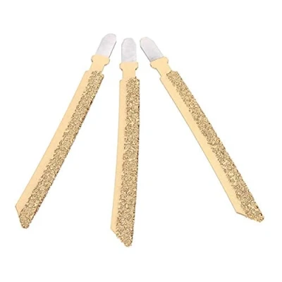 Image of Slscyx 3pcs 4 Inch Vacuum Brazed Diamond Jig Saw Blade 46 Grit Cutting Granite Ceramic Marble