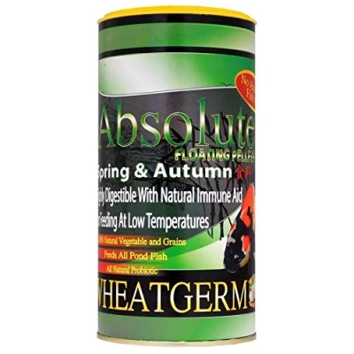 Image of Cloverleaf Absolute Wheatgerm Floating Pellets Koi Pond Fish Food [Spring &amp; Autumn] [9KG 3mm]
