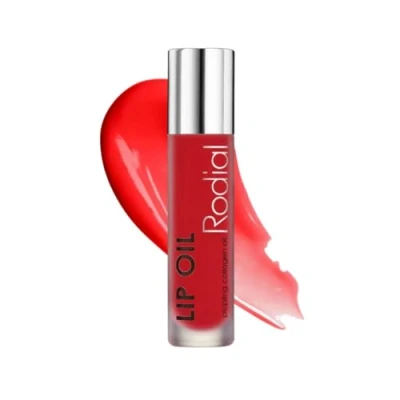 Image of Plumping Collagen Lip Oil Cherry 4 ml, Vegan Infused with Macadamia and Jojoba Oil, Deep Hydration for Fuller Looking Pout, Ultra Nourishing Formula Supple Silky Lips