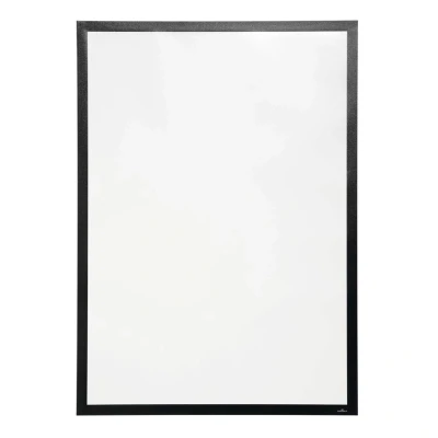 Image of Durable DURAFRAME Poster 70 x 100mm Self Adhesive Frame UV Resistant Black Perfect for Displaying Large Format Information In Offices, Schools, Retail, etc. Pack of 1