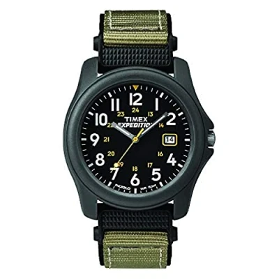 Image of Expedition Timex Men&#039;s Camper Black Dial Watch T425714E