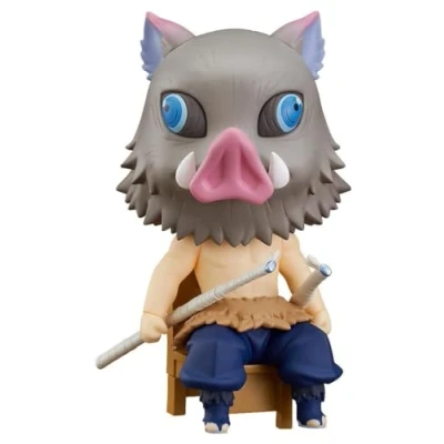 Image of Goodsmile DEMON SLAYER Inosuke Hashibira Figurine Nendoroid Swacchao 9cm