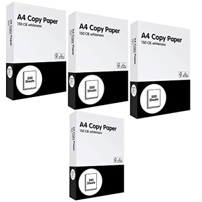 Image of Wellpack Europe 4 x REAMS A4 Paper Printer Copier Multipurpose White Laser Inkjet (4 (2000 Sheets)