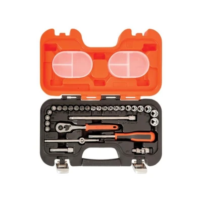 Image of Best Price Square SOCKET SET, 1/4&quot; DRV S290 By BAHCO