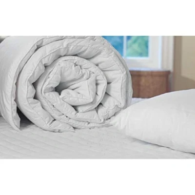 Image of Mitre Essentials Hollo Duvet 12 Tog Filled with Hollowfibre Polycotton Cover Machine Washable Double