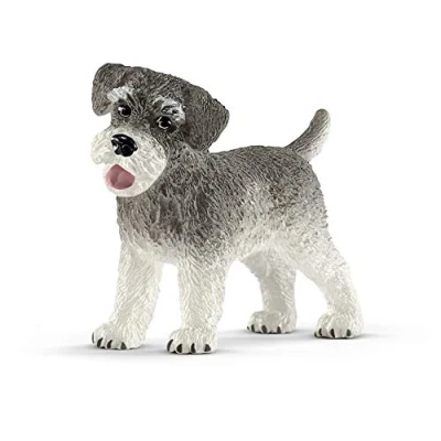 Image of SCHLEICH 13892 Miniature schnauzer Farm World Toy Figurine for children aged 3 8 Years