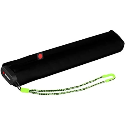 Image of Knirps Doppler Unisex Adult, US.050 Ultra Light Slim Manual Neon, Black, One Size, Neon M