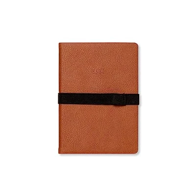 Image of Letts Oslo A6 week to view 2024 diary tan