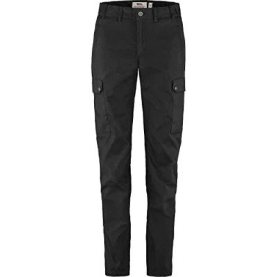 Image of Fjallraven 84775 550 Stina Trousers W Pants Women&#039;s Black Size 36/R
