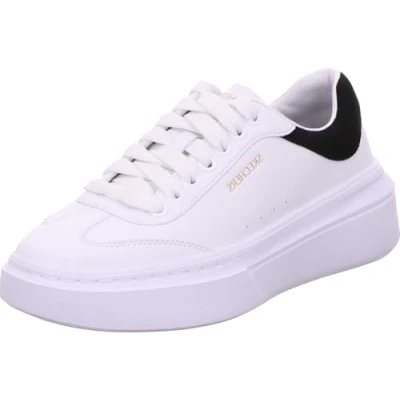 Image of Skechers Sport Classic Trainers, Women&#039;s, Size: 5.5, White/black High quality imitation leather