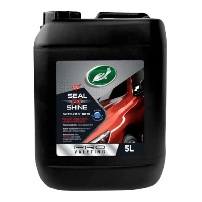 Image of Turtle Wax Seal &#039;n&#039; Shine Spray Sealant 5L Pro Valeting &amp; Detailing Car Care Hydrophobic Synthetic Sealants with Carnauba High Gloss Mirror Shine, Streak Free, Protection