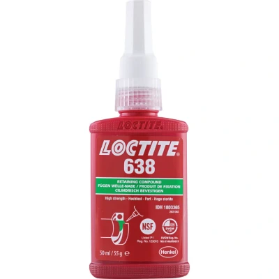 Image of Loctite 638 High Strength Retainer 50ml