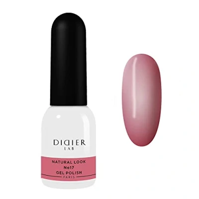 Image of Didier Lab Premium Gel Nail Polish Natural Look No17 Varnish Art Long Lasting Easy to Apply Nails Jelly UV/LED Chip Resistant