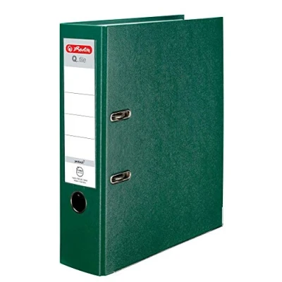 Image of Herlitz A4 Folder 8cm Green