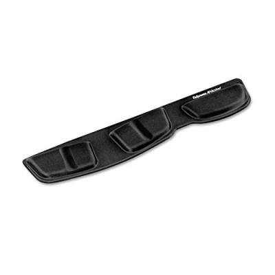 Image of Fellowes Fabrik Keyboard Palm Support Black