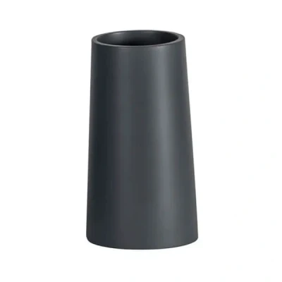 Image of Showerdrape Alto Grey Resin Bathroom Tumbler