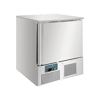 Image of Polar Refrigeration U Series 160W Undercounter Fish Seafood Storage Fridge 140 Litre, Stainless Steel, 4C to 4C, 850(H)x680(W)x700(D)mm, 3 Sturdy Trays Included, Energy Rating B UA013