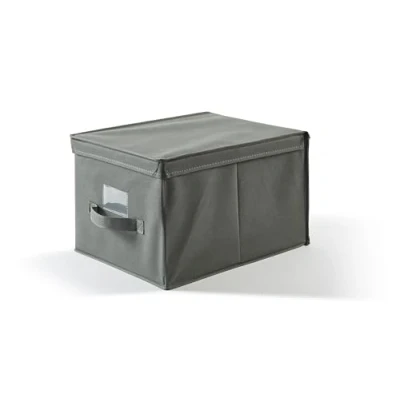 Image of Perfetto Tnt Custody Easybox Dimension 30 x 40 25 Cm, Colour Ash, Fabric, One Size