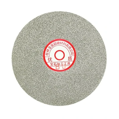 Image of Sourcingmap 6 inch Grit 80 Diamond Coated Flat Lap Wheel Grinding Sanding Polishing Disc