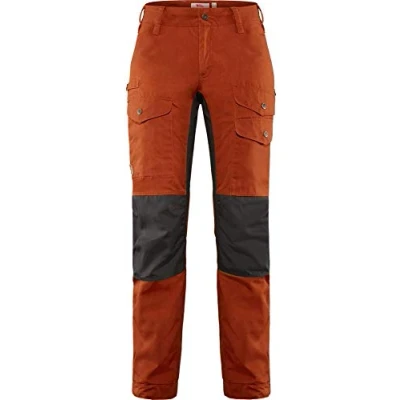 Image of Fjällräven F89330 215 018 Vidda Pro Ventilated Trousers, Women, Regular, Autumn Leaf/Stone Grey, 48