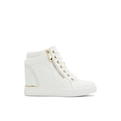 Image of ALDO Women&#039;s Ailannah Sneaker, Other White, 5 UK
