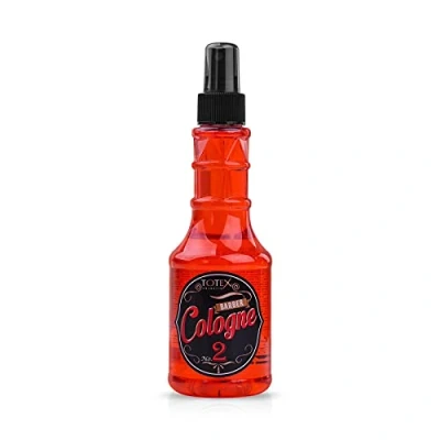 Image of Totex Barber Aftershave Men Spray Cologne Fragrance Professional Barbers Traditional Red 250ml (No 2)