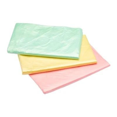 Image of Fit for The Job 3 pack Coloured 12ft x 9ft (3.6m 2.7m) Polythene Dust Sheet Drop Cloth, Dustproof &amp; Waterproof Ideal Covering Protecting Floors Furniture When Painting Decorating