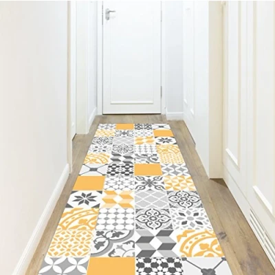 Image of Viniliko Carpet, Vinyl, Yellow, 80 x 300 3 cm