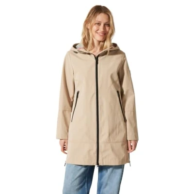 Image of Cecil Women&#039;s B101030 Cotton Coat, Creamy Almond Beige, M