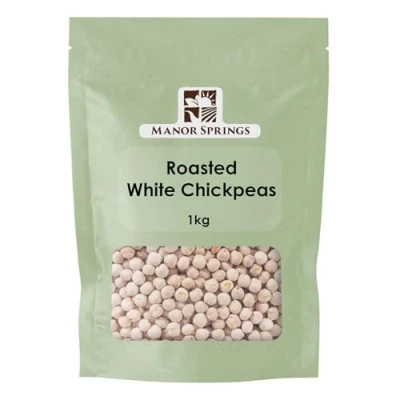 Image of Roasted White Chickpeas 1kg by Manor Springs