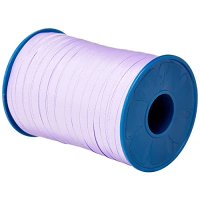 Image of C.E. Pattberg America Gift Curling Ribbon Lilac, 546 Yards of balloonribbon for Wrapping, 0.2 inches Width, Accessories Decoration &amp; Handicrafts, Presents